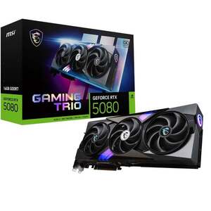 MSI GeForce RTX 5080 Gaming Trio GeForce RTX 5080 16G GAMING TRIO OC obraz