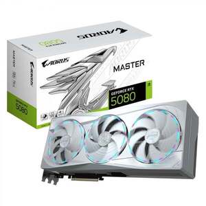 GIGABYTE AORUS GeForce RTX 5080 MASTER ICE 16G GV-N5080AORUSM ICE-16GD obraz