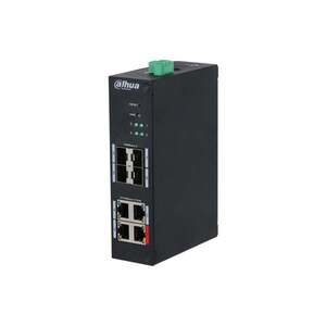 Dahua HS4408-4ET-96 8-portový odolný spravovaný HS4408-4ET-96 obraz
