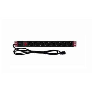 Techly I-CASE STRIP-81VS 19' 1U X8 Napájecí lišta I-CASE STRIP-81VS obraz