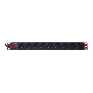 Techly I-CASE STRIP-91UD 19' 1U X9 Napájecí lišta I-CASE STRIP-91UD obraz