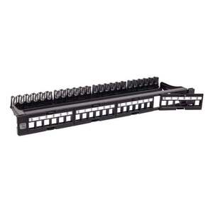 Techly I-KS PP-24-DEN Patch Panel 24p Keystone UTP se 4 I-KS PP-24-DEN obraz