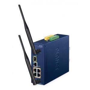 PLANET IP30 Industrial Wi-Fi 7 802.11be 3600Mbps Dual IAP-3600BE-4PF obraz