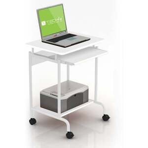 Techly ICA-TB S005W Bílý počítačový stůl ICA-TB S005W obraz