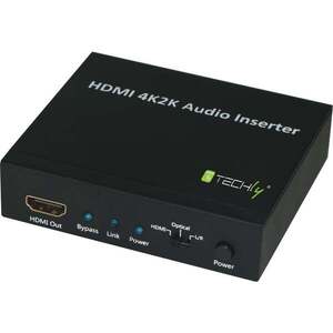 Techly IDATA HDMI-AI4K Audio Vkladač SPDIF 5.1CH IDATA HDMI-AI4K obraz