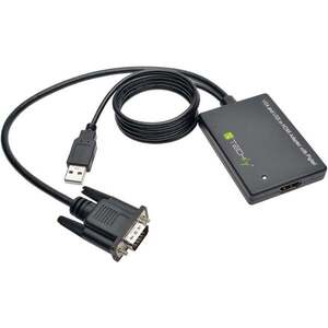 Techly IDATA HDMI-VGA3 Adaptér HDMI na SVGA+USB IDATA HDMI-VGA3 obraz