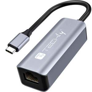 Techly IDATA USB-ETGIGA-CA USB-C na RJ45 Gigabit IDATA USB-ETGIGA-CA obraz