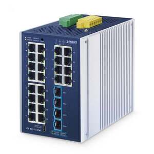 PLANET Industrial L2+ 24-Port Managed Switch IGS-4215-24T4X obraz