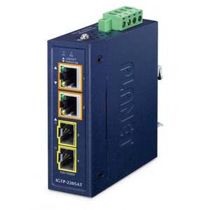 PLANET IP30 Compact size 2-Port IGTP-2205AT konvertor IGTP-2205AT obraz