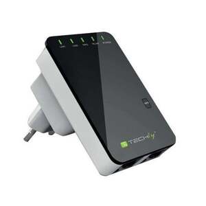 Techly I-WL-REPEATER2 N300 Zásuvkový I-WL-REPEATER2 obraz