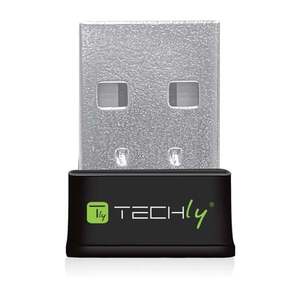 Techly I-WL-USB-600TY WiFi síťová karta/miniaturní I-WL-USB-600TY obraz