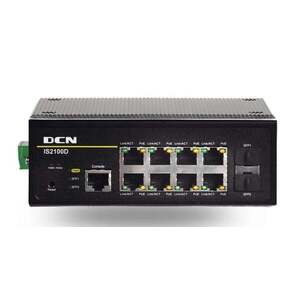 DCN Europe IS2100D-2GF8GT-P-R2 8x10/100/1000Base-T IS2100D-2GF8GT-P-R2 obraz