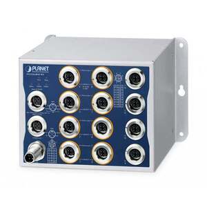 PLANET IP50 Industrial L2+ 8-Port 10/100/1000T ITS-5216-8P4T-WV obraz