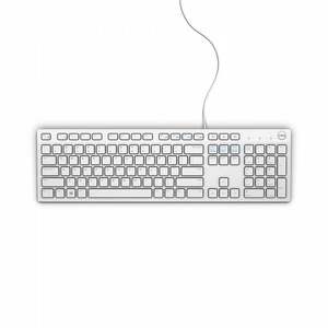 DELL KB216 klávesnice USB QWERTY US Mezinárodní KB216-WH-ENG-INT obraz