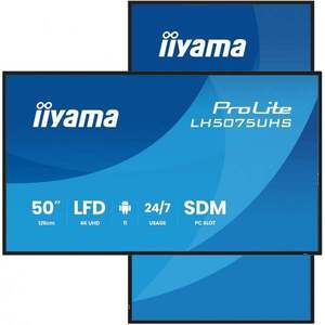 iiyama LH5075UHS-B2AG Digitální displej 50" VA LH5075UHS-B2AG obraz