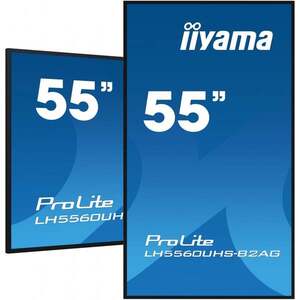 iiyama LH5560UHS-B2AG 55palcový 3840x2160 UHD VA panel LH5560UHS-B2AG obraz