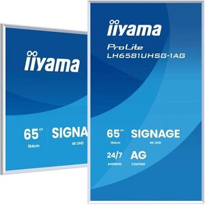iiyama LH6581UHSG-1AG 65palcový Gallery Line LH6581UHSG-1AG obraz