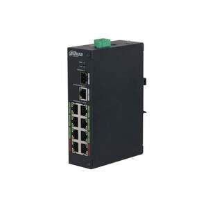 Dahua LR2110-8ET-120-V2 10-portový switch bez LR2110-8ET-120-V2 obraz