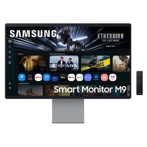 Samsung M90SF počítačový monitor 81, 3 cm (32") 3840 LS32FM900SUXEN obraz