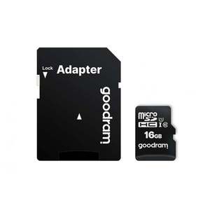 Goodram M1AA 16 GB MicroSDHC UHS-I Třída 10 M1AA-0160R12 obraz