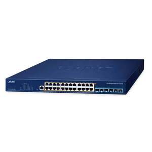 PLANET Layer 3, 24-Port 2.5GBASE-T 95W 802.3bt PoE + MGS-6311-24UPL6X obraz