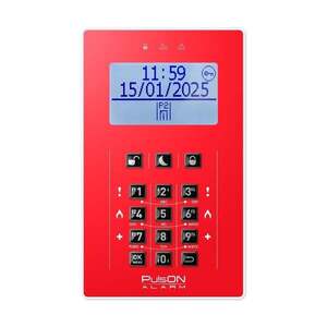BCS PULSON FRONT LCD/C RED Červený přední PULSON FRONT LCD/C RED obraz
