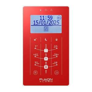 BCS PULSON FRONT LCD/S RED Červený přední PULSON FRONT LCD/S RED obraz