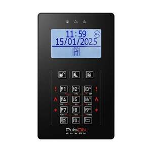 BCS PULSON LCD/C BL Černá LCD klávesnice s PULSON LCD/C BL obraz