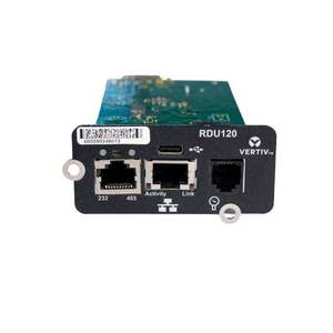 Vertiv Liebert IntelliSlot RDU120 Interní Ethernet 1000 Mbit/s RDU120 obraz