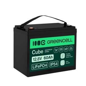 Green Cell LFPGC12V60AH CUBE Akumulátor LiFePO4 60Ah LFPGC12V60AH obraz