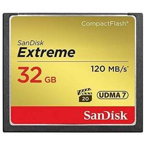 SanDisk 32GB Extreme CompactFlash (CF) SDCFXSB-032G-G46 obraz