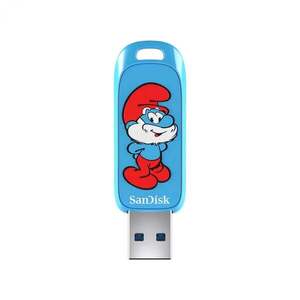 SanDisk Smurfs USB paměť 128 GB USB Typ-A 3.2 Gen 1 SDCZIS-128G-G46 obraz