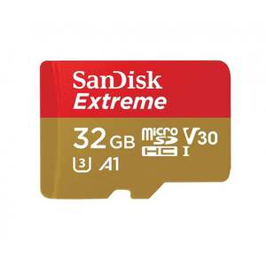 SanDisk Extreme 32 GB MicroSDHC UHS-I Třída 10 SDSQXAF-032G-GN6MA obraz