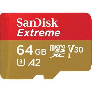 SanDisk Extreme 64 GB MicroSDXC UHS-I Třída 10 SDSQXAH-064G-GN6AA obraz