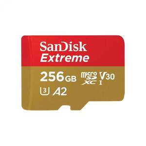 SanDisk Extreme 256 GB MicroSDXC UHS-I Třída 10 SDSQXAV-256G-GN6GN obraz