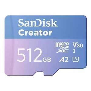 SanDisk Creator 512 GB MicroSDXC UHS-I Třída 10 SDSQXAV-512G-GN6MS obraz