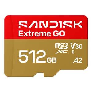 SanDisk Extreme GO 512 GB MicroSDXC UHS-I SDSQXGN-512G-GN6MN obraz