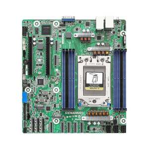 ASRock SIENAD8UD3, 1xSKT, LGA 4844, AMD EPYC 8004, SoC SIENAD8UD3 obraz