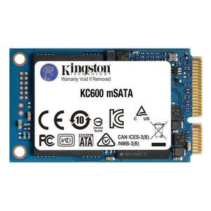 Kingston Technology 256G SSD KC600 SATA3 mSATA SKC600MS/256G obraz