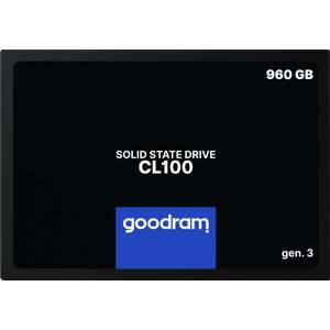 Goodram CL100 gen.3 960 GB 2, 5" Serial ATA III 3D SSDPR-CL100-960-G3 obraz