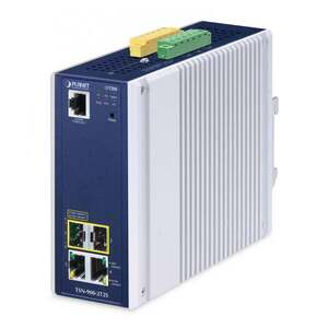 PLANET IP30 DIN-rail Industrial konvertor síťové TSN-900-2T2S obraz