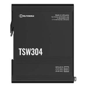 Teltonika TSW304 Gigabit ethernetový switch s DIN TSW304000010 obraz
