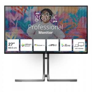 AOC U3 U27U3CV počítačový monitor 68, 6 cm (27") 3840 x U27U3CV obraz