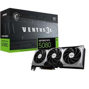 MSI GeForce RTX 5080 Ventus 3X OC 16GB GDDR7 DLSS4 V531-095R obraz