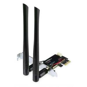 PLANET 802.11AXE Wi-Fi 6E Tri-band Wireless PCI Express WTL-2400AXE obraz