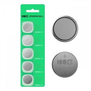 Green Cell X5CR1620 5x Lithium Coin Baterie CR1620 CR 1620 3V X5CR1620 obraz