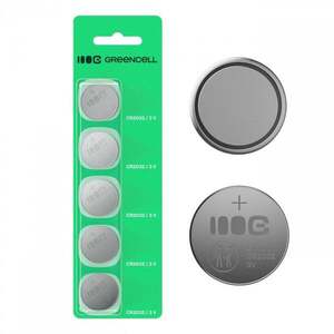 Green Cell X5CR2032 5x Lithium Coin Baterie CR2032 3V 220mAh X5CR2032 obraz