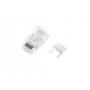 Digitus X-ML-6AU-IMP kabelový konektor RJ45 Průhledná X-ML-6AU-IMP obraz
