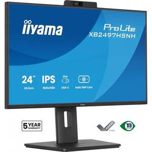 iiyama XB2497HSNH-B1 ProLite Monitor 24" IPS FHD USB-C XB2497HSNH-B1 obraz