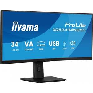 iiyama XCB3494WQSU-B1 34" UW Zakřivený VA-panel XCB3494WQSU-B1 obraz